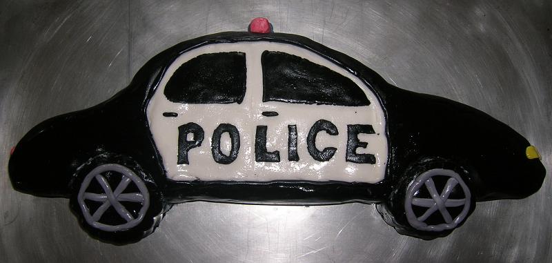 Police Car Cake